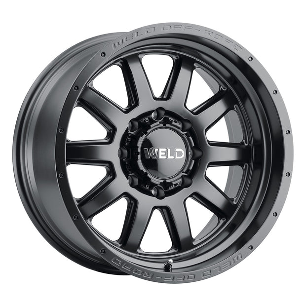 20x10 Stealth  8x165.1  Et-18 Bs 4.75 Satin Blk 125.1 - W10100082476