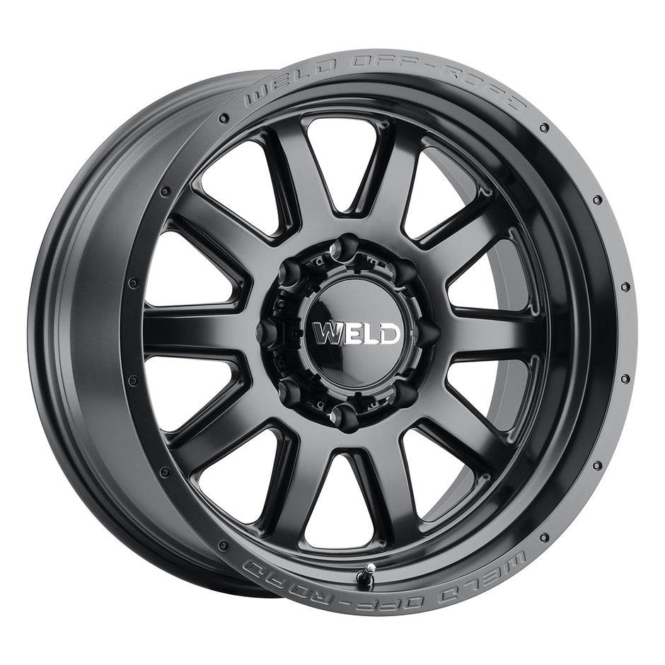 20x10 Stealth  8x180  Et-18 Bs 4.76 Satin Blk 124.3 - W10100018476