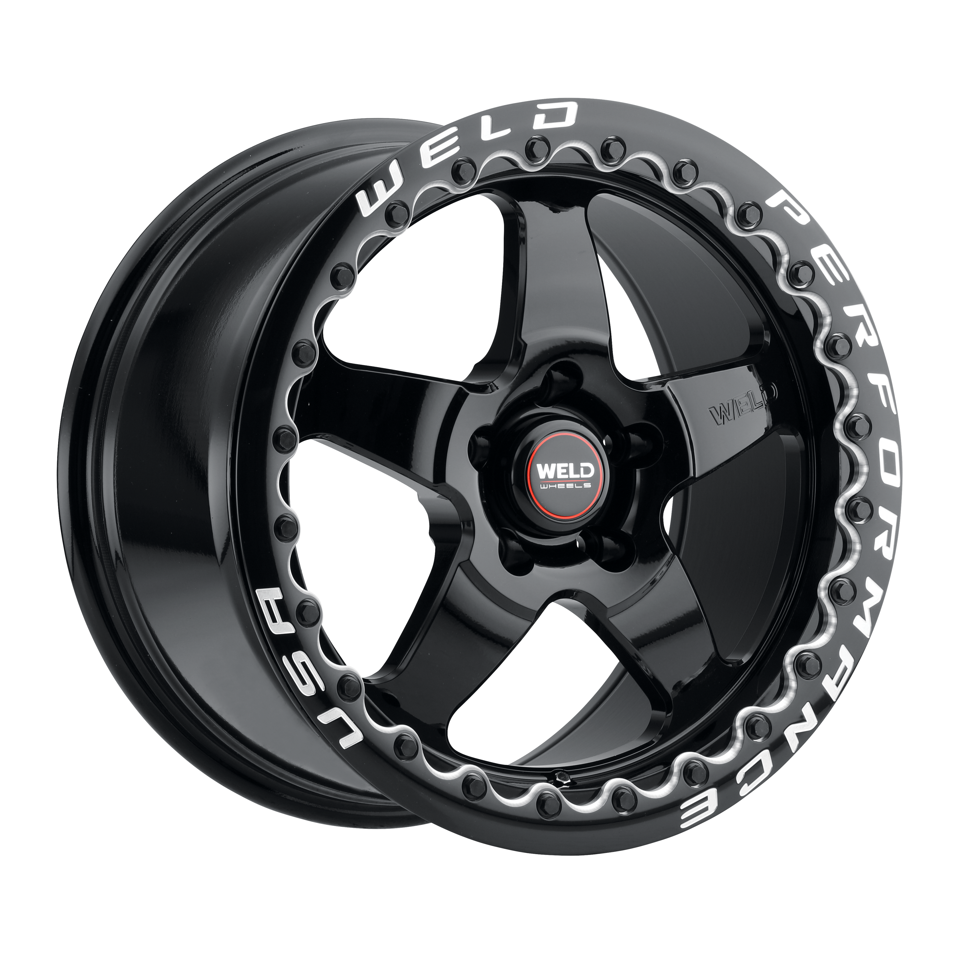 17x10 Ventura Beadlock 5x114.3 Et49 Bs 7.42 Gloss Black 78.1 - S90570067P49