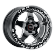 18x12 Ventura Drag Bead Lock 5x120.65 Et56 Bs8.7 Gloss Blk Mil Dia 78.1 - S90482063P55