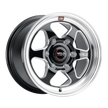 15x10 Ventura Six Drag 6x139.7 Et38 Bs7.00 Gloss Blk Mil Dia 106.1 - S156B0084P38
