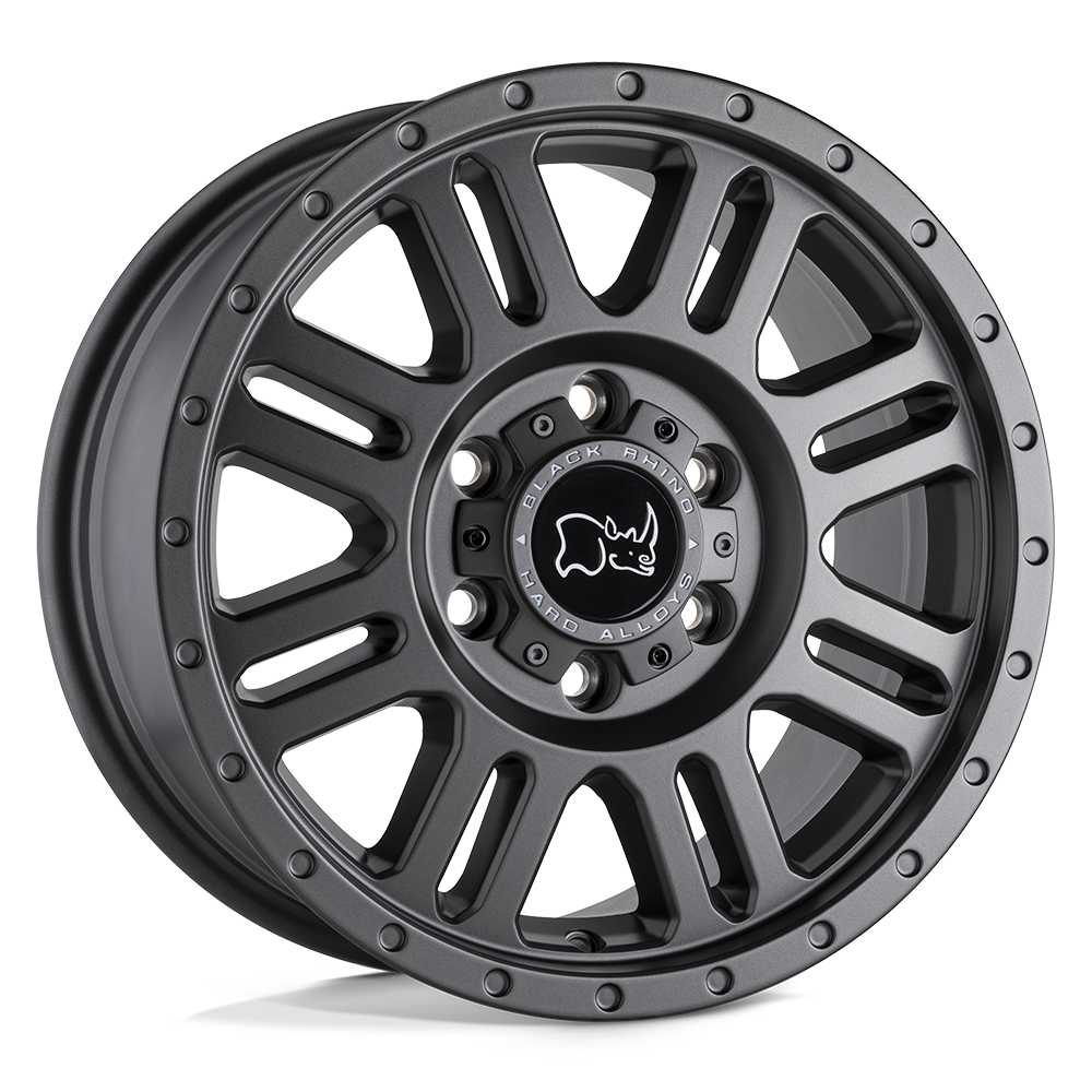 Black Rhino Hard Alloys Yellowstone 16x8 5x130 M-GNMTL - 1680YWN455130G78