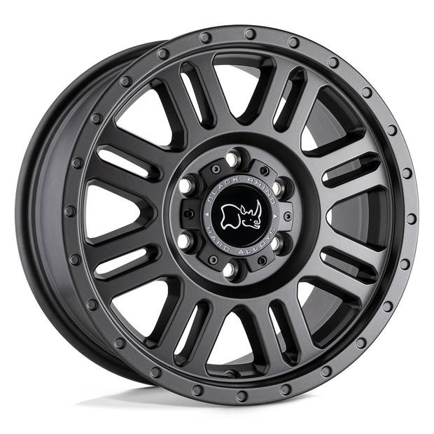 Black Rhino Hard Alloys Yellowstone 16x8 6x130 M-GNMTL - 1680YWN456130G84