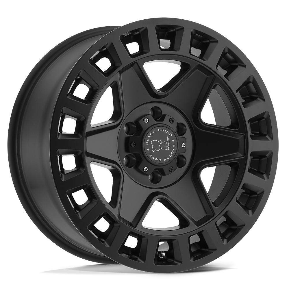 Black Rhino Hard Alloys York 17x8 6x130 M-BLK - 1780YRK386130M84