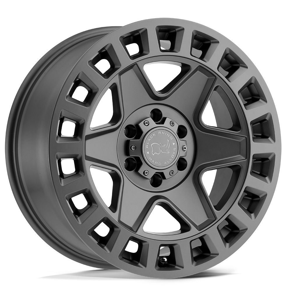 Black Rhino Hard Alloys York 17x8 6x130 M-GNMTL - 1780YRK526130G84